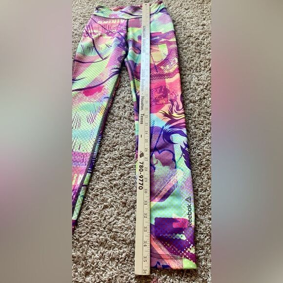 Reebok Lm Rev Women's Leggings XXS - Picture 13 of 16